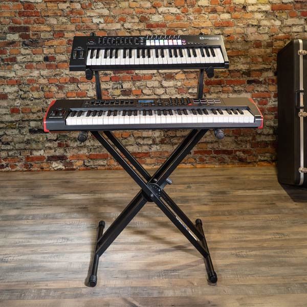 QL-742 Double Tier Keyboard stand.