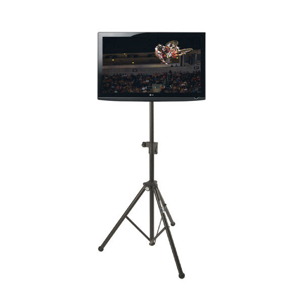 flat screen stand shown with tv
