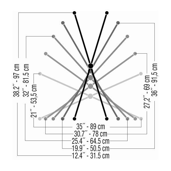 image showing keyboard stand adjustment options