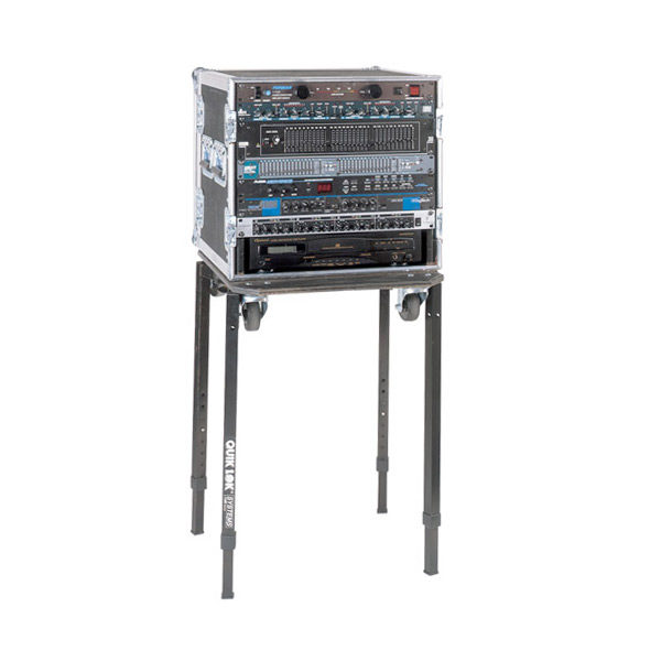 mixer stand shown with rack system