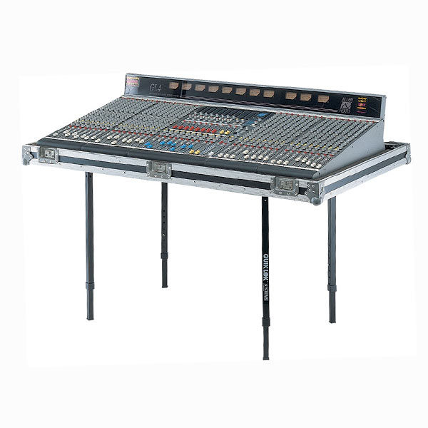 heavy duty mixer stand shown with large mixing board